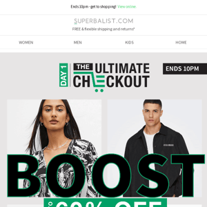 🤑 BOOST your Ultimate Checkout | Up to 70% OFF 💥