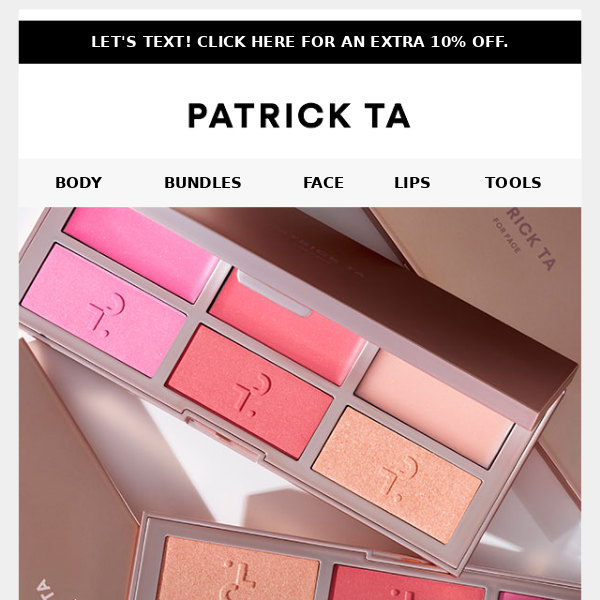 for all my nudie pink lovers 💕💋 @Patrick Ta Beauty oh shes