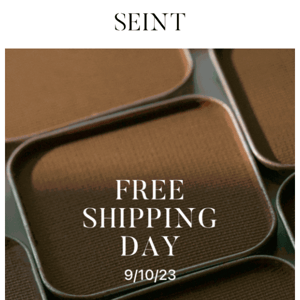 Free Shipping Day Coming Soon!