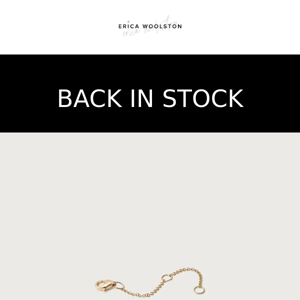 BACK IN STOCK!