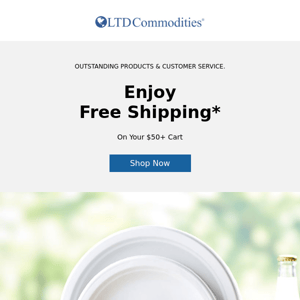 Live Your Way With FREE SHIPPING