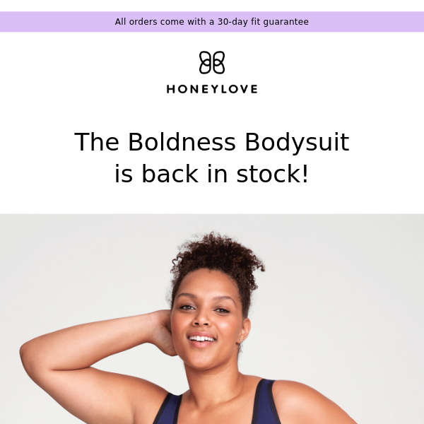purchases shop Honeylove Boldness Bodysuit Lift Wear Shaper Body