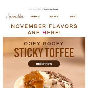 November Flavors are HERE!