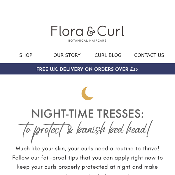 3 tips for night-time tresses 🌙