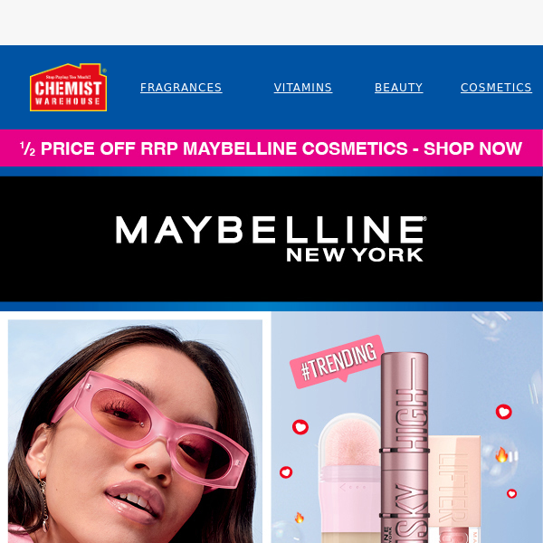 Get summer ready with Maybelline ☀️