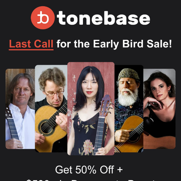 ⏰ Last Chance: Early Bird Sale Ends in 6 Hours