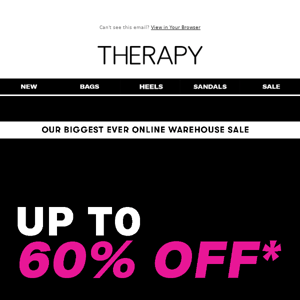 SAVE BIG 💸 Up to 60% off...