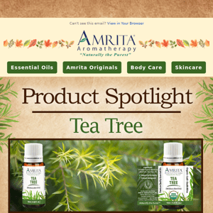 Be Protected — Discover the Royal Benefits of Tea Tree 🌿