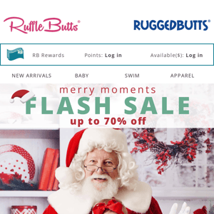 Holiday FLASH SALE 🎅 Up to 70% off Santa Pics & Christmas Day Outfits