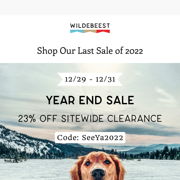 Celebrate the New Year with 23% OFF