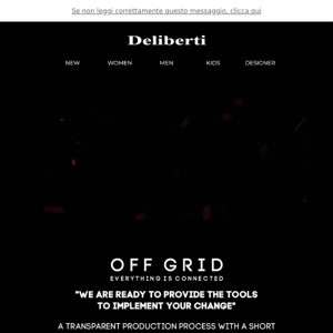 OFF GRID - Everything is connected, let's discover the brand