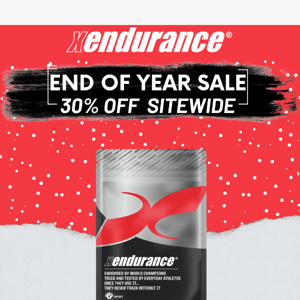 Get 30% Off your next Xendurance purchase!