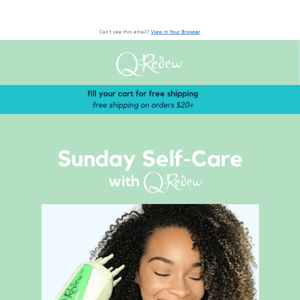 Sunday Self-Care (& Summer Savings) 💚