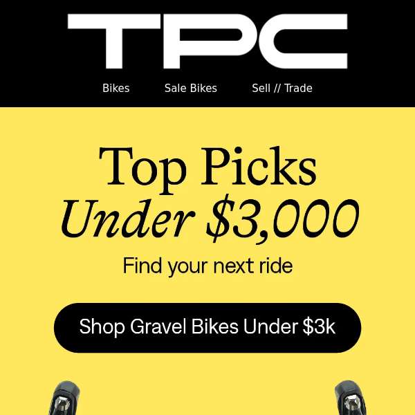 Hot 🔥 Gravel & CX Bikes Under $3k