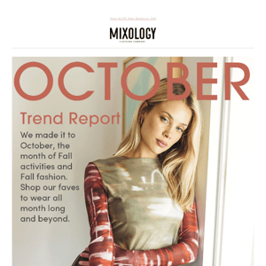 Your October Trend Report
