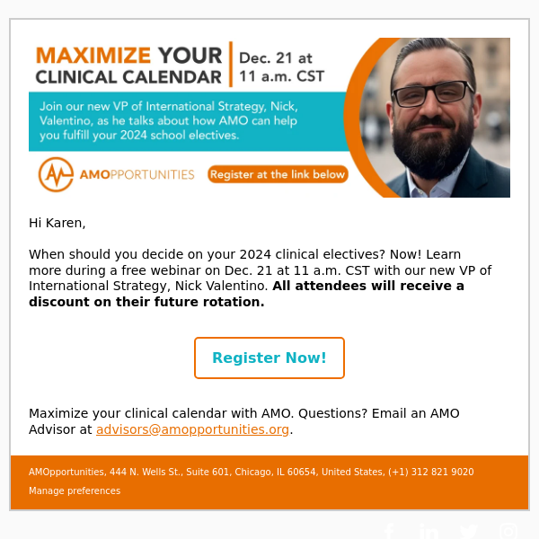 How Can You Maximize Your Clinical Calendar?