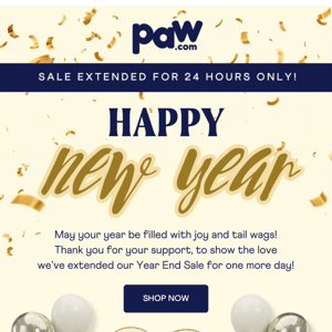 Happy New Year from Paw.com