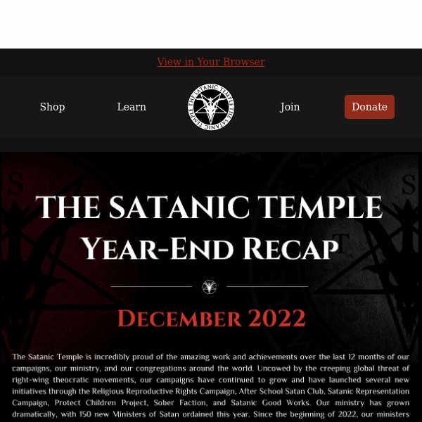 TST's Year-End Recap