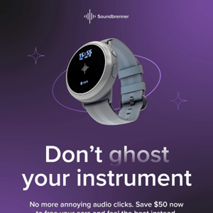 Ghosting your instrument? 👻