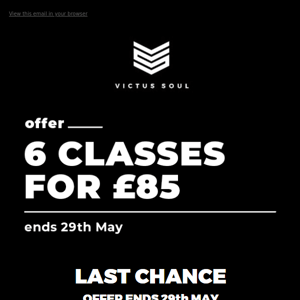LAST CHANCE: BANK HOLIDAY PACK