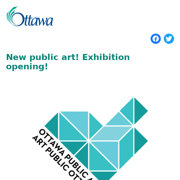 New public art! Exhibition opening!