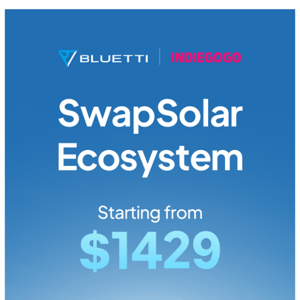 Excitement Overload: SwapSolar Eco Combo Arriving on INDIEGOGO Tomorrow - Get Ready to Embrace It!