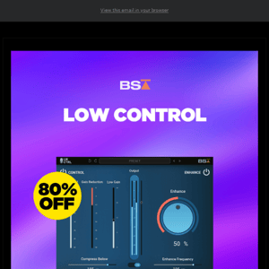 💥 Get 80% Off Low Control by Black Salt Audio