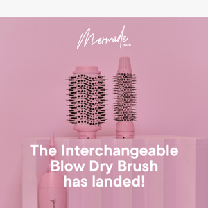 🛒THE INTERCHANGEABLE BLOW DRY BRUSH IS FINALLY HERE 🎉🛍️🛒