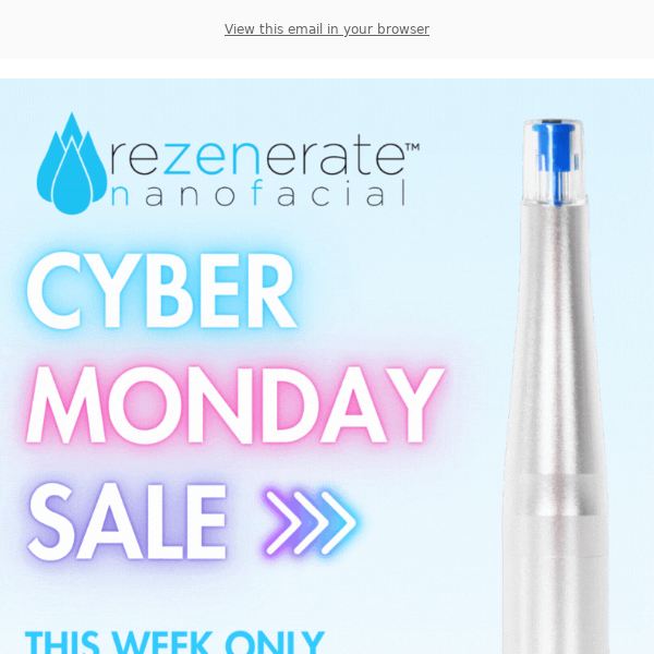 💧 CYBER MONDAY SAVINGS!