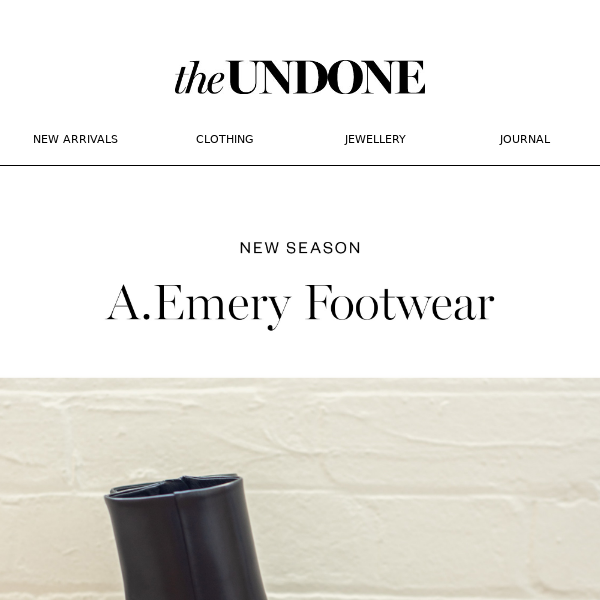 New Season | A.EMERY Boots