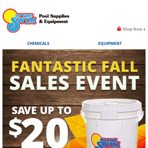 ⏲️ You still have time for Fantastic Fall Savings!