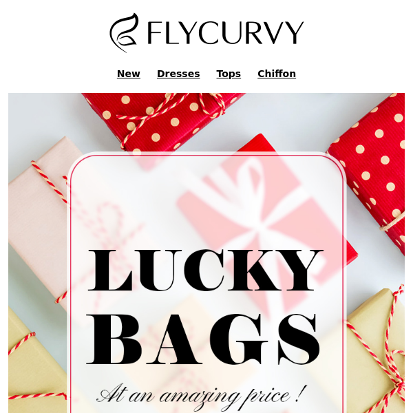FlyCurvy, 🤩Lucky Bags Are Coming!！💥