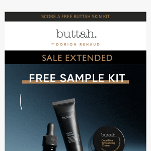 ﻿Free Buttah Skincare Samples