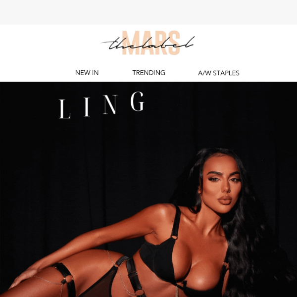 LINGERIE BY MARS THE LABEL 🖤