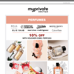 ⚡ 10% OFF on Perfumes!