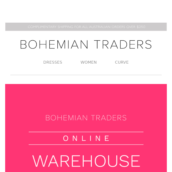 Online Warehouse Sale