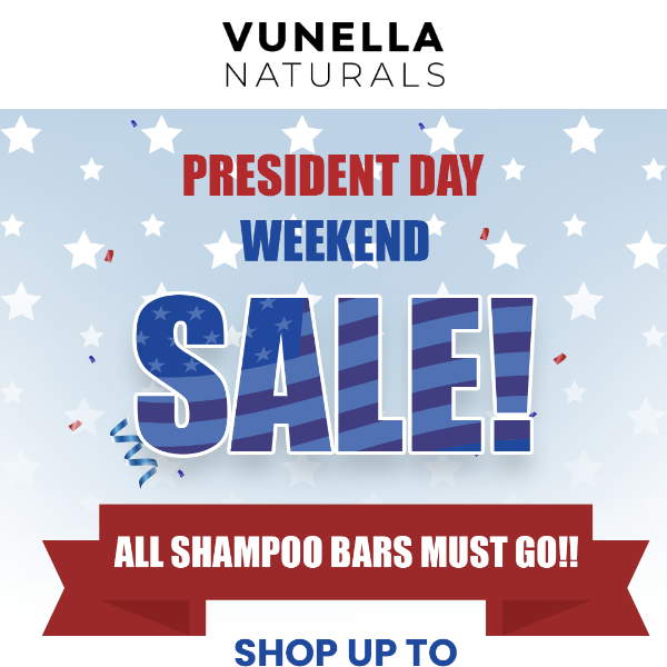 ALL shampoo bars must go Vunella.