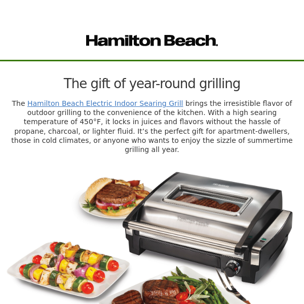 🔥 This year's sizzling hot gift idea! 🔥 - Hamilton Beach