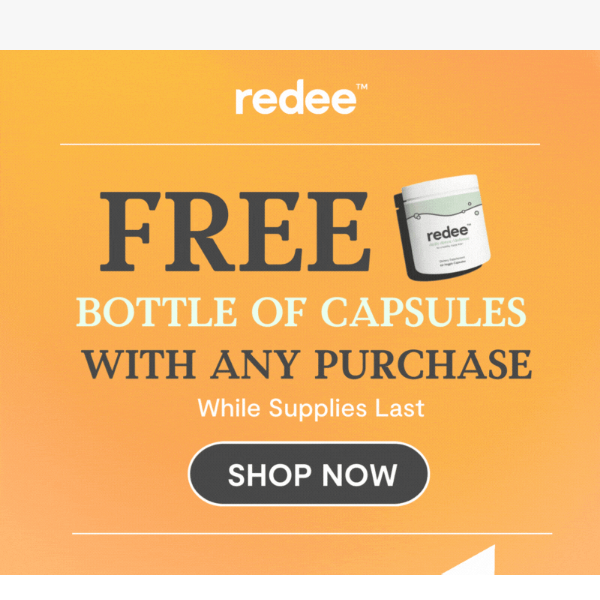 Ending: Your free bottle of Daily Detox / Defense capsules