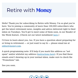 Welcome to Retire with Money!
