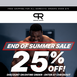 Our End of Summer Sale Starts Now!