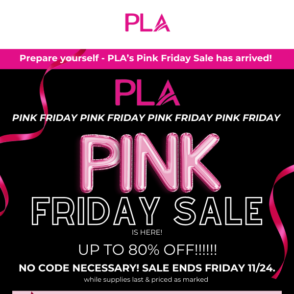 Pink Friday Starts Now!💕