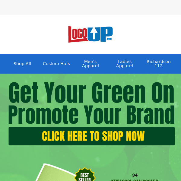 Get Your Green On ☘️ Promote Your Brand