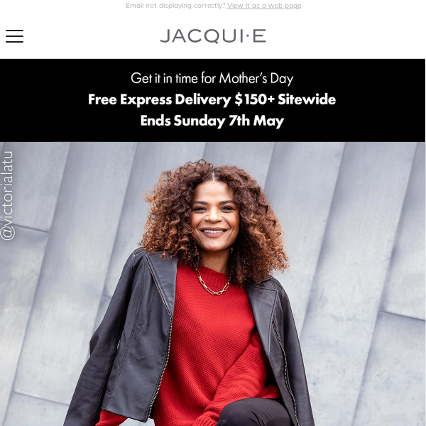 Let’s Get Connected! See Who’s Wearing Jacqui E