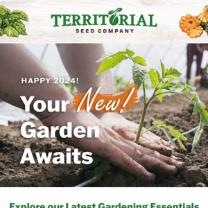 Your new garden awaits! 🥕🍓