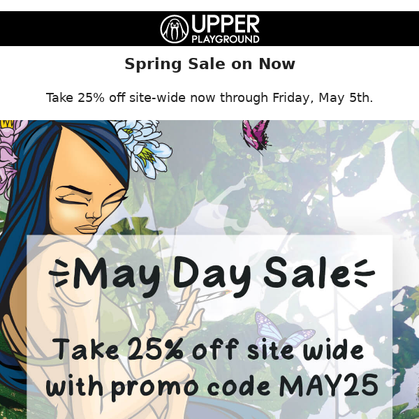 May Day Spring Sale