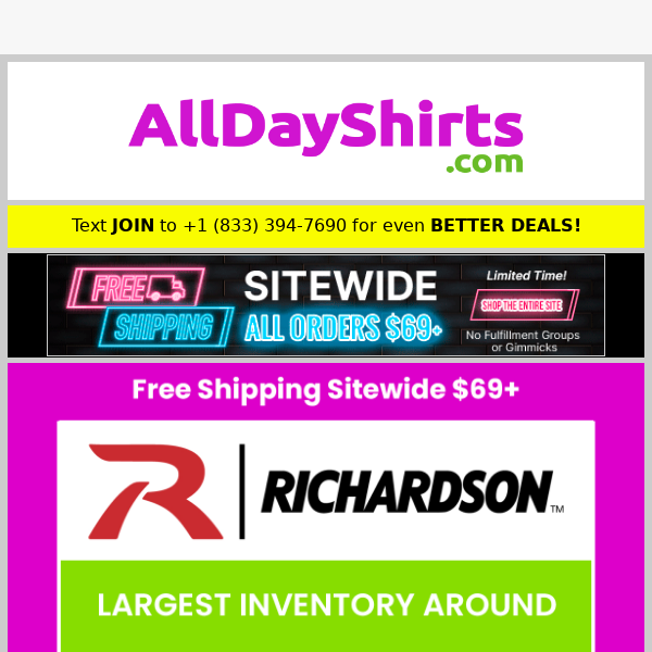 $7.99 Richardson 112+New Colors🧢 - All Day Shirts