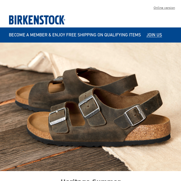A forever kind of leather - Birkenstock