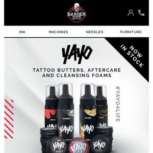 NEW IN - YAYO Tattoo Butter & Cleansing Foam 😍