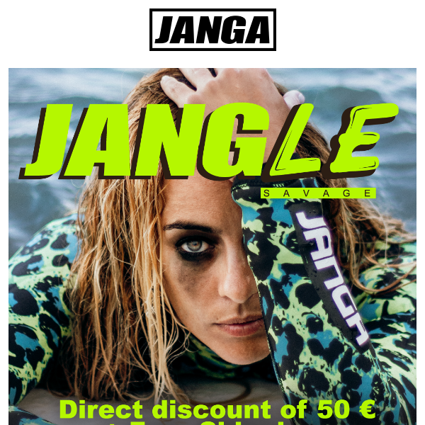 Direct discount of 50€ + Free Shipping